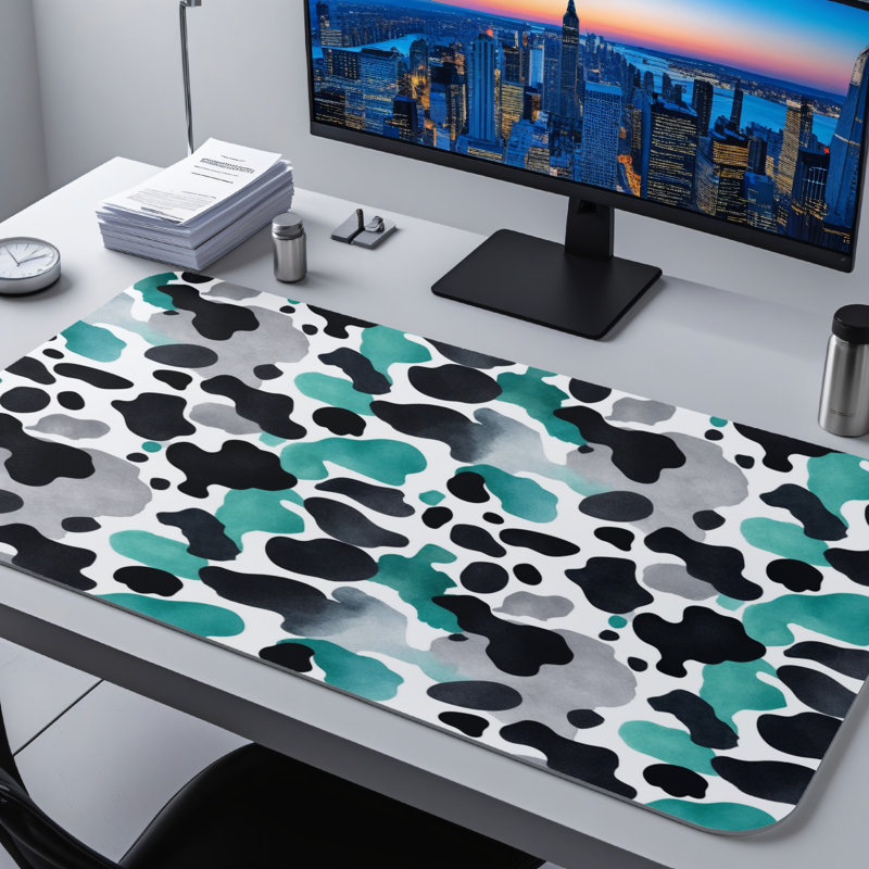 Polyester Desk Pad, 23.6x13.8