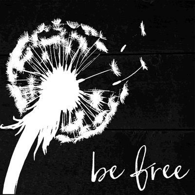" Be Free Black "