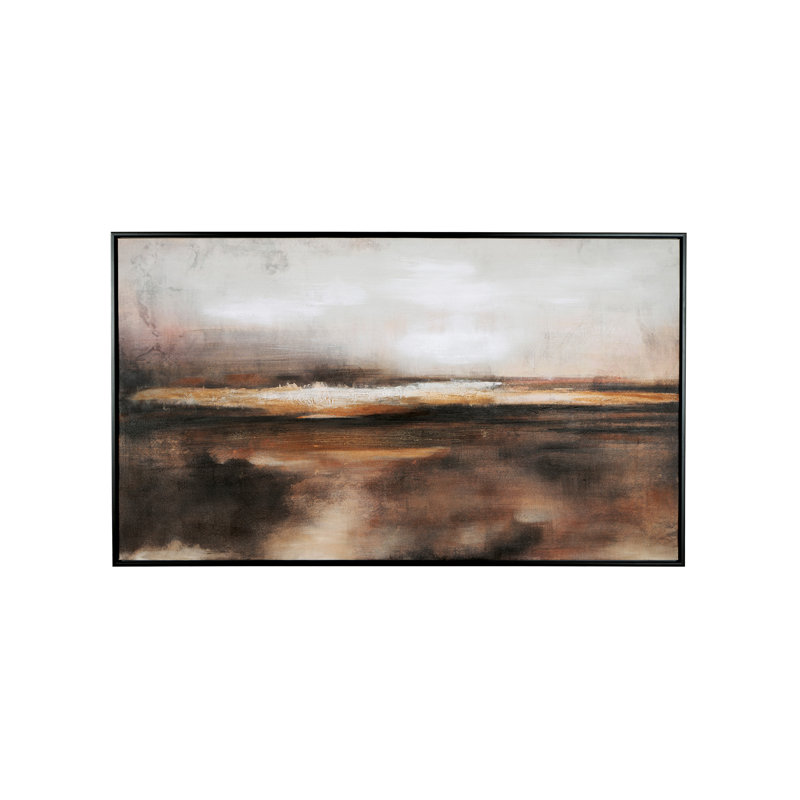 Floater Frame Painting on Canvas