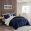 Ensemble d'édredon en duvet synthétique double / grand moelleux à Sherpa-128898514-128898524