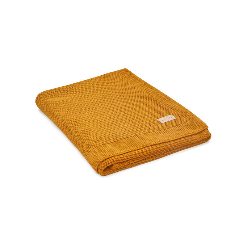 Cotton Baby Blanket, Honey