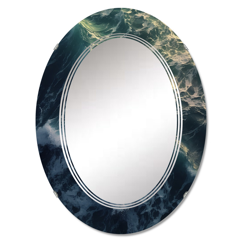 Weilers Oval Mirror, 36" x 24"