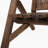 2-Seat Wooden Adirondack Chair With Table, Carbonized Outdoor Loveseat For Patio And Backyard