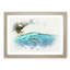 Eagle Hunting for Fish - Picture Frame Graphic Art Print-55732769-55732770