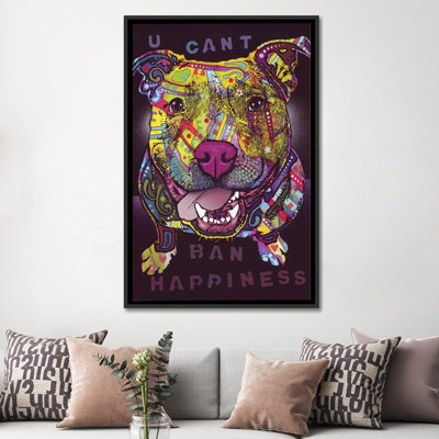 «Dean Impossible Ban Happiness» par Dean Russo, impression sur toile tendue
