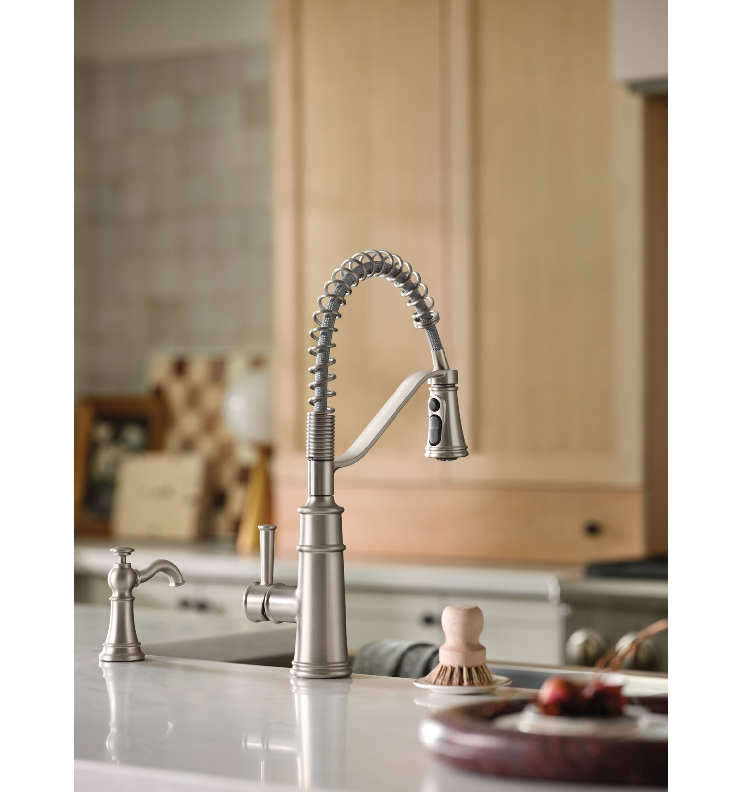 Moen Soap Dispenser, Spot Resist Stainless