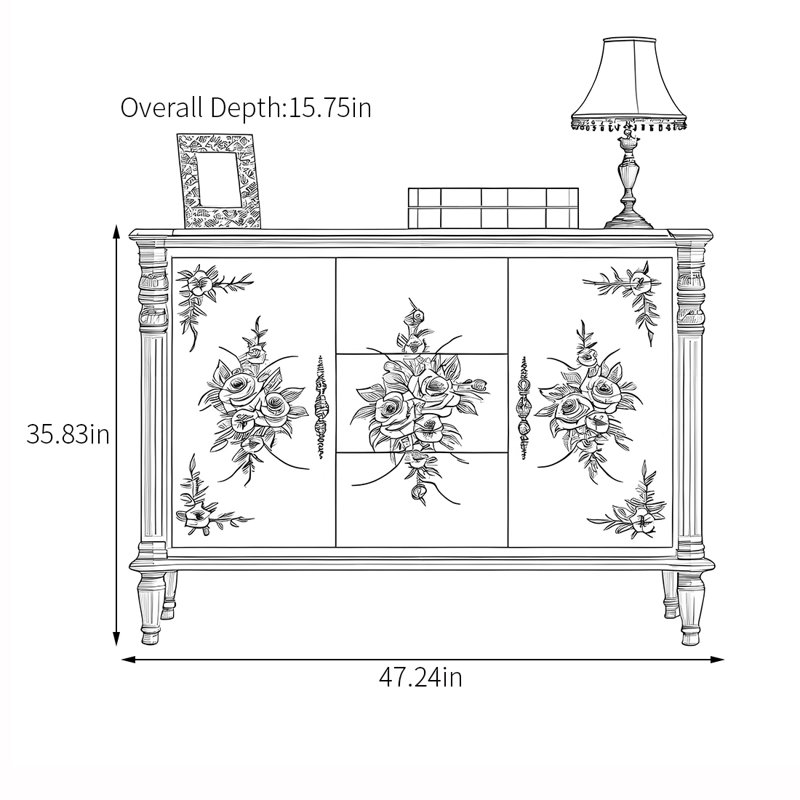 American style multi-functional decorative accent