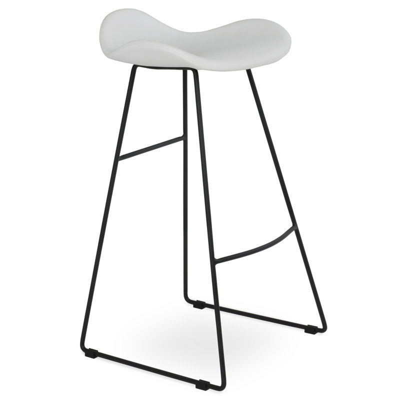 Tabouret de bar et de comptoir Falcon, Blé, Tabouret de comptoir (siège d’une hauteur de 23