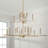 20 - Light Dimmable Tiered Chandelier