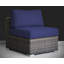Demarest Fully Assembled 5 - Person Seating Group with Cushions |Convenient wicker patio sofa-1155742150