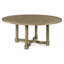 Teton Round Solid Oak Dining Table