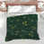 Floral vert foncé