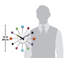Horloge murale 15 po Hailie-1794539343