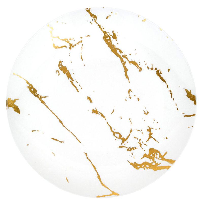 Mcadory 10" Dinner Plate, White