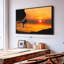 «Climber Against Pretty Sky», reproduction sur toile-102858162