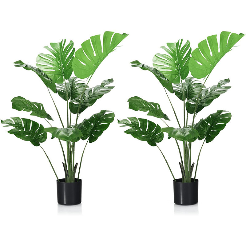 121cm Faux Palm Tree in Pot