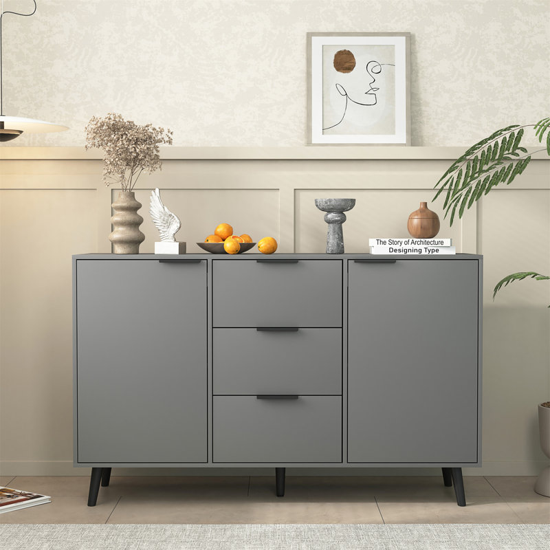 Accent Cabinet, Gray