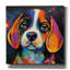 Toile épique Graffiti «Woof Beagle» par Rich Monet, 37 po x 37 po
