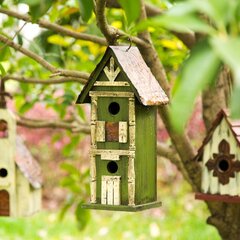 Strader Hanging Garden 12 in x 5 in x 4 in Birdhouse