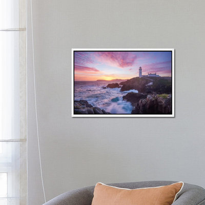 Sunrise, Fanad Head Lighthouse, County Donegal, Ulster Province, Republic of Ireland 1 Piece Wall Art on Canvas