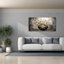 «Black and Gold Vase» par Epic Portfolio, art mural sur toile-1293399499
