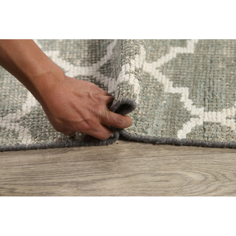 One-of-a-Kind 5'7" X 8' New Age Wool Area Rug in