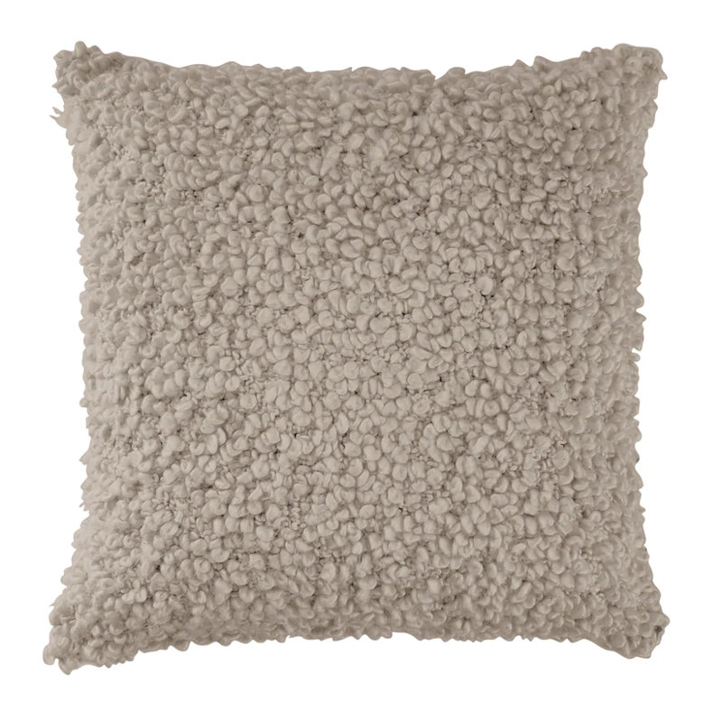 Coussin DCLY Pure Looped 18 x 18, Gris