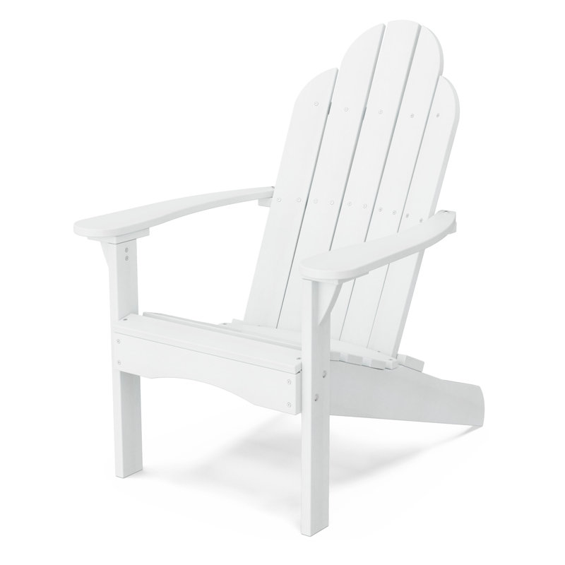 Classic Adirondack Chair, White