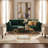 Euclide Glass Top Coffee Table
