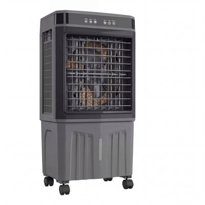 Refroidisseur d'air H 34,2 po x l 17,7 po x P 13,2 po avec réservoir d'eau 9,5 gallons