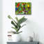 «Rainforest Birds» par Tim Jeffs, art mural acrylique, 16 po x 12 po