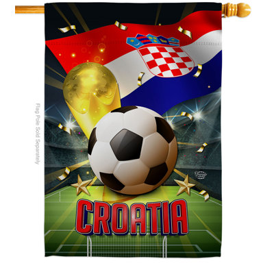 Drapeau de jardin en polyester Jaten