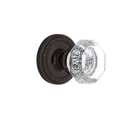 Rosette en corde avec bouton de porte Waldorf