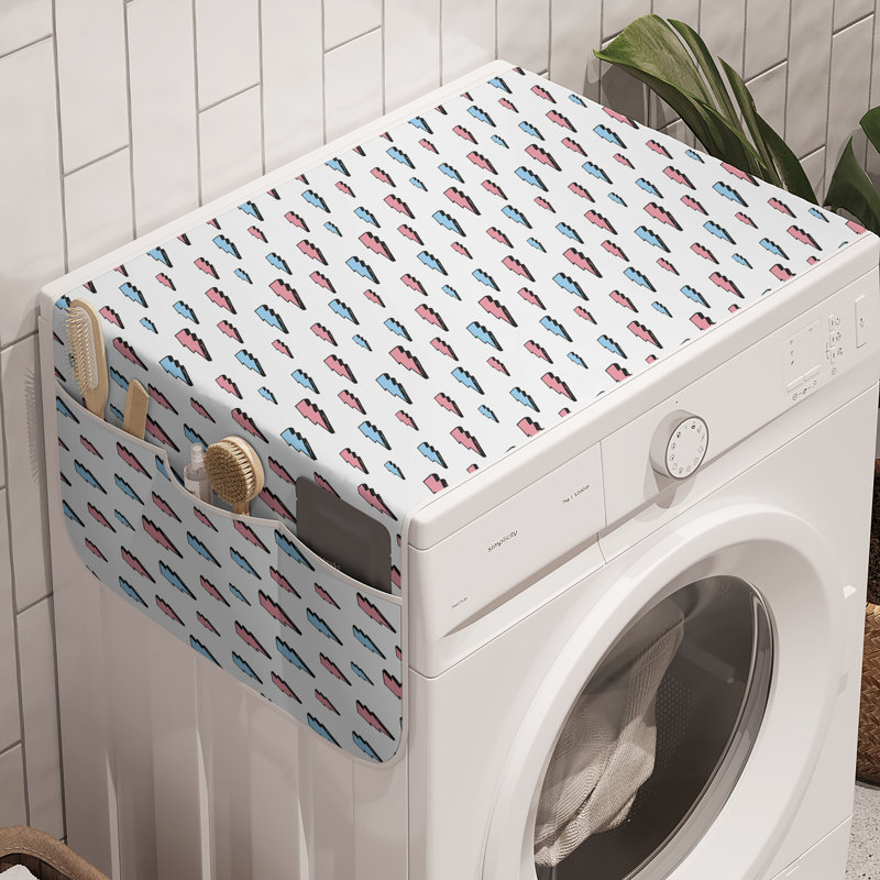 East Urban Home Retro Washing Machine Organizer Pack of 2 47" x 18.5"
