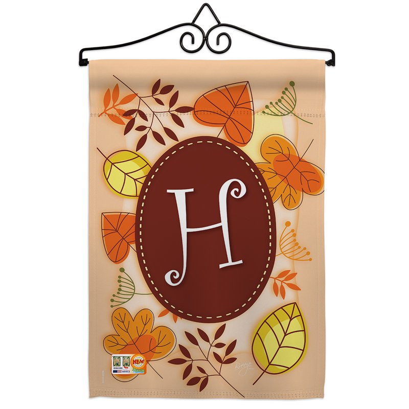 Double Sided 18.5'' H x 13'' W Polyester Flag Set, H
