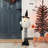 Machine Made 38" H Lighted Polyester Ghost with Telescoping Legs and Timer