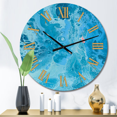 Horloge murale surdimensionnée