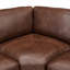 Canapé modulaire en cuir véritable 6 pièces Gabriel-1518660577
