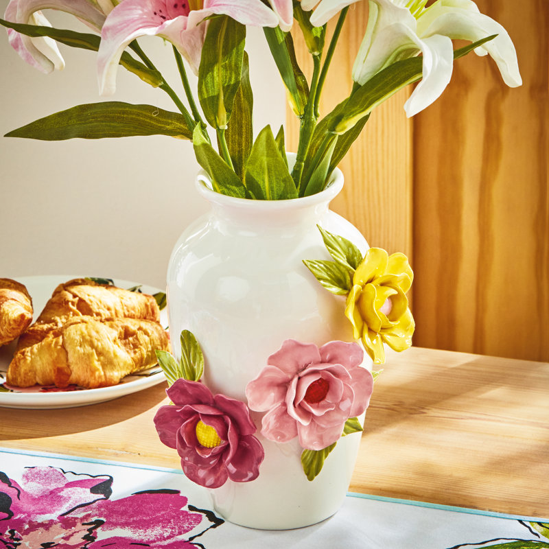 Fiora Vase White Dolomite Everyday