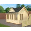 Claudia (11.5 Sqm) Clockhouse Garden Room