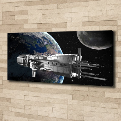 Spacecraft - Wrapped Canvas Print