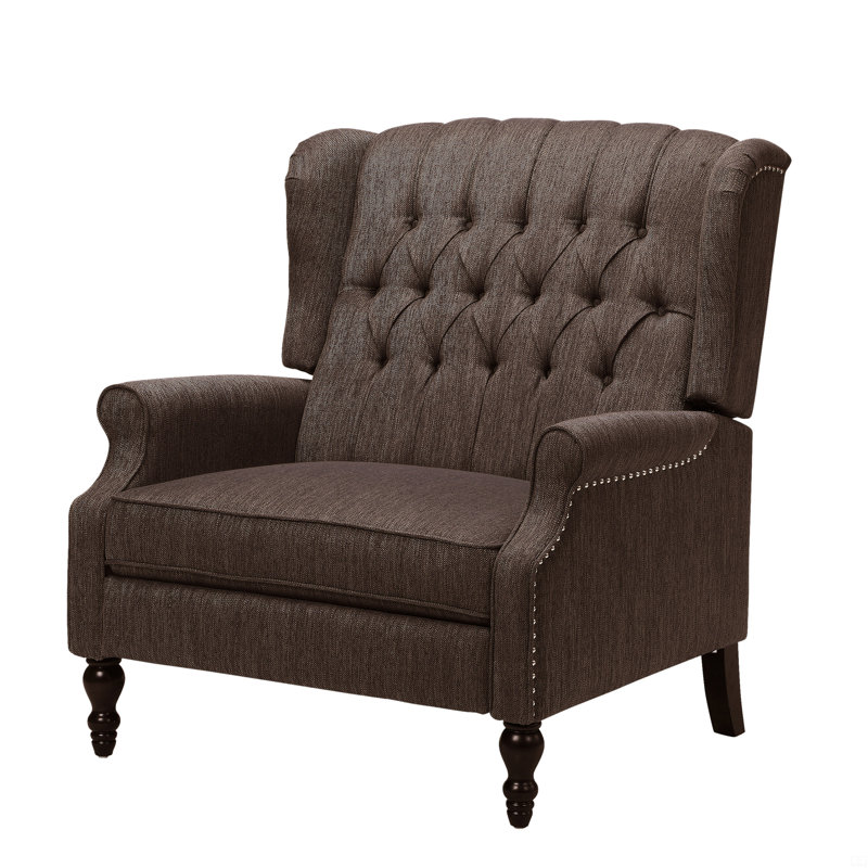 ONE AND HALF SEATER RECLINER, Brown