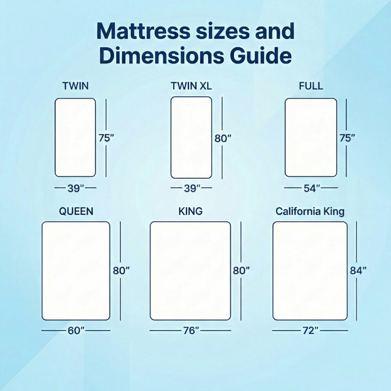 Premium 9" Pocket Coil Hybrid Mattress - Medium Feel with Cooling Foam & Edge Support, CertiPUR-US Certified - Twin/TwinXL/Full/Queen/King/Cal King Size