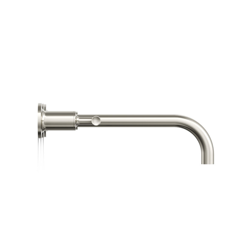 Purist® Wall Mounted Bathroom Faucet, Vibrant Polished Nickel, Lever Handle