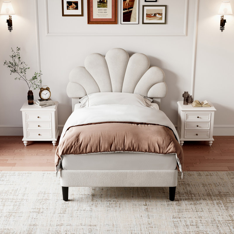 Solid Wood Bed, 90 x 190cm