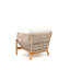 Ensemble de patio 5 pièces Lyal - causeuse, 2 chaises, table basse et table de bout