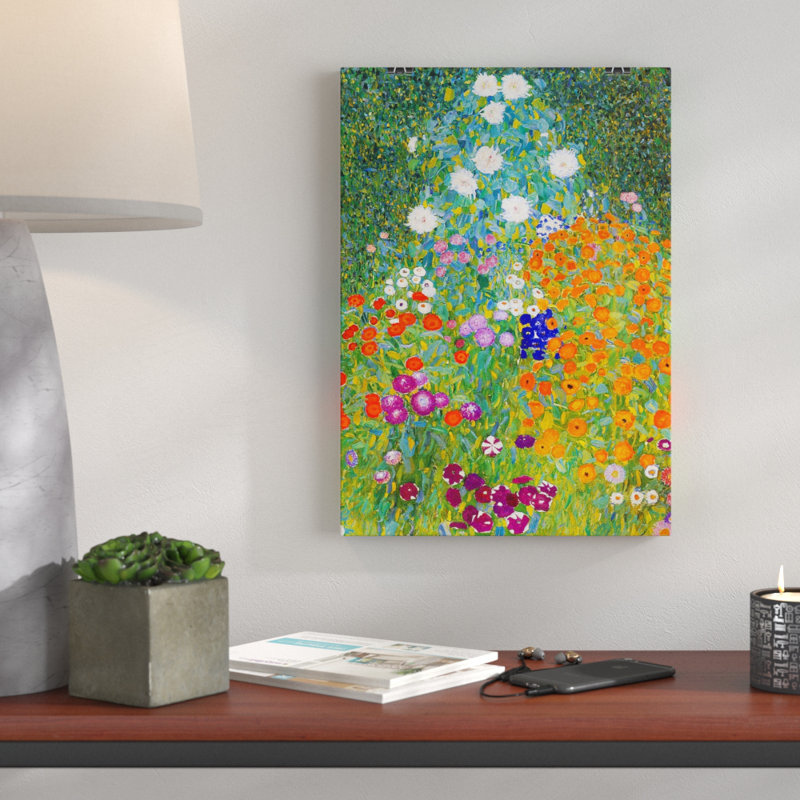 Gustav Klimt Flower Garden - Frameless Print, 59.4 x 42cm