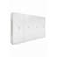 Armoire de rangement polyvalente blanche Modex (ensemble de 4 pièces)-1119256638-1119256639