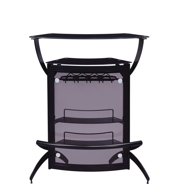 Borlase 33.5'' Home Bar, Black