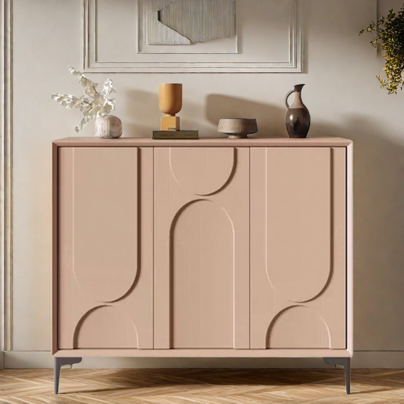 28 Pair Shoe Storage Cabinet, Pink